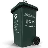 e-waste collection bin